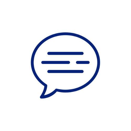 Speech bubble icon
